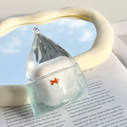 AquaShell™ Fish AirPods Case – Cute Liquid Silicone Drop-Proof Cover